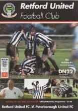 Retford Town v Peterborough United 05-Jul-2003