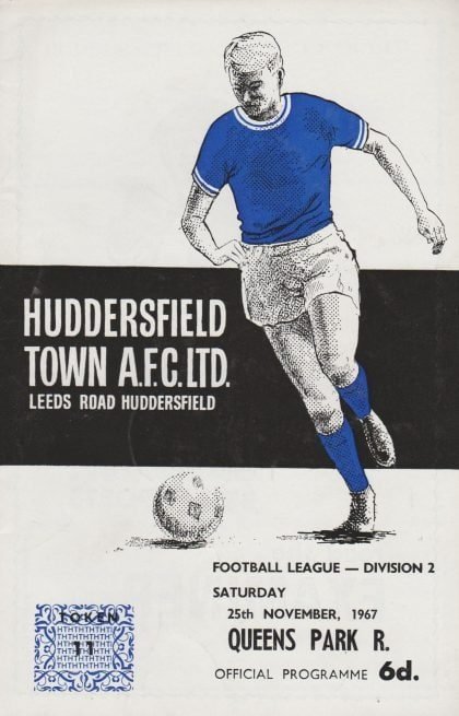 Huddersfield Town v Queens Park Rangers  25-Nov-1967