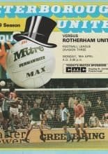 Peterborough United v Rotherham United  16-Apr-1979