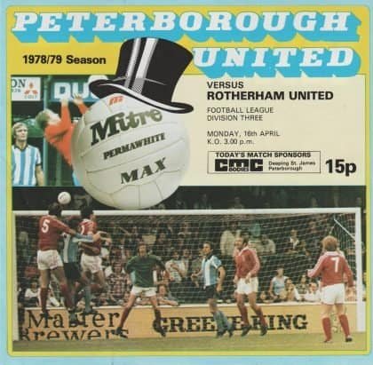 Peterborough United v Rotherham United  16-Apr-1979