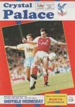 Crystal Palace v Sheffield Wednesday 25-Apr-1992