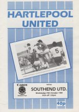 Hartlepool United v Southend United 24-Oct-1984