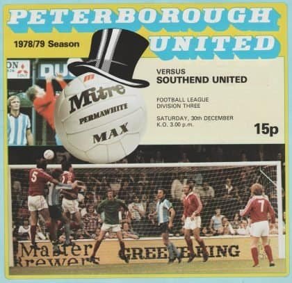 Peterborough United v Southend United 30-Dec-1978