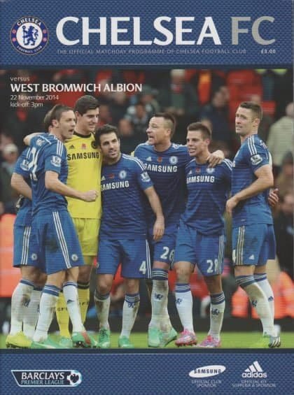 Chelsea v West Bromwich Albion 22-Nov-2014