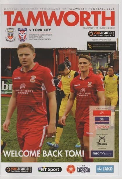 Tamworth v York City 03-Feb-2018