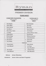 Concord Rangers v Horsham