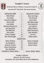 Kimberley Miners Welfare v Keyworth United 20-Apr-2013