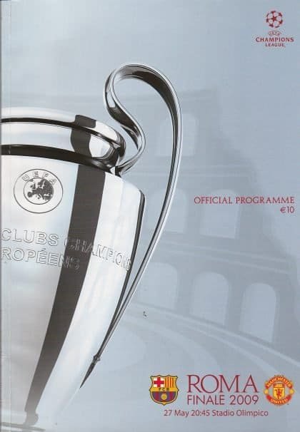 Barcelona v Manchester United 27-May-2009