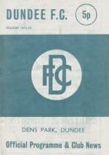 Dundee v Aberdeen 09-Sep-1972