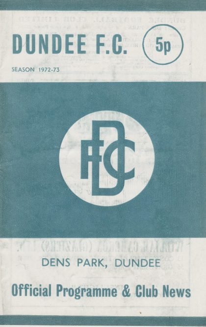 Dundee v Aberdeen 09-Sep-1972