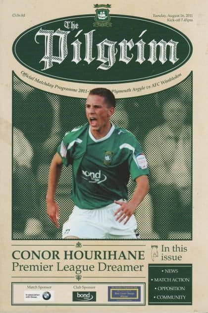 Plymouth Argyle v AFC Wimbledon 16-Aug-2011