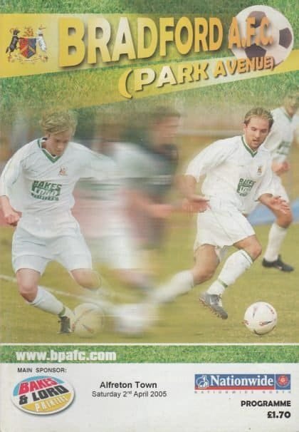 Bradford Park Avenue v Alfreton Town  02-Apr-2005