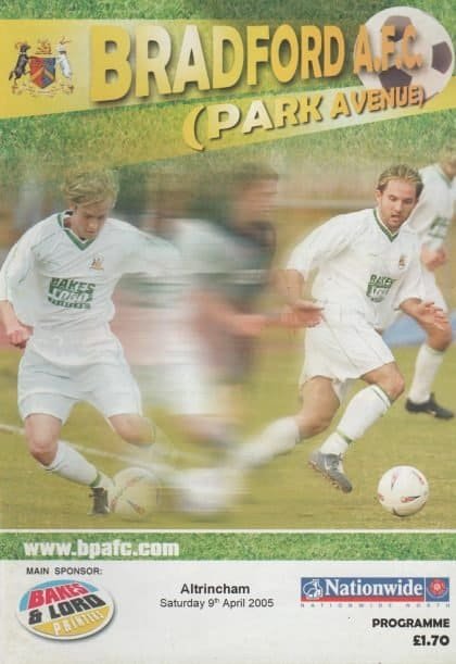 Bradford Park Avenue v Altrincham 09-Apr-2005