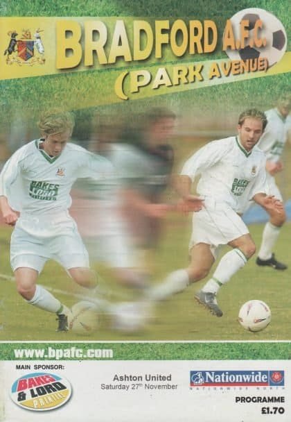Bradford Park Avenue v Ashton United 27-Nov-2004