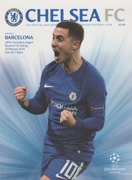 Chelsea v Barcelona 20-Feb-2018