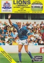 Millwall v Barnsley 04-Sep-1993