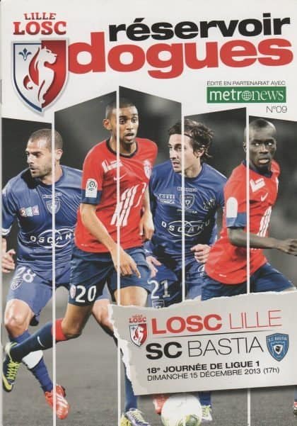 LOSC Lille v SC Bastia  15-Dec-2013
