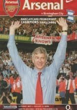 Arsenal v Birmingham City 01-May-2004