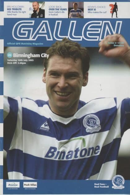 Queens Park Rangers v Birmingham City  30-Jul-2005