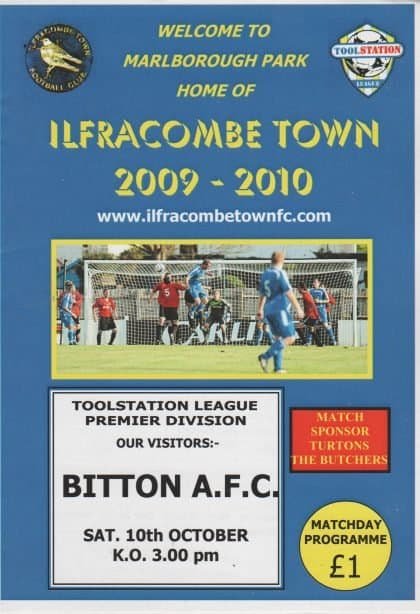 Ilfracombe Town v Bitton 10-Oct-2009