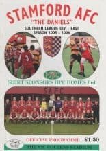 Stamford v Boreham Wood 26-Apr-2006