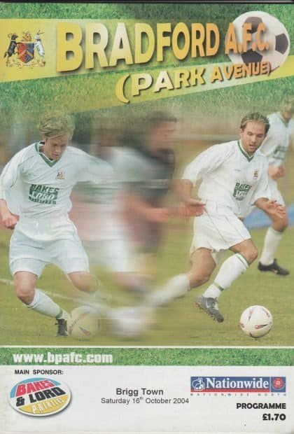 Bradford Park Avenue v Brigg Town  16-Oct-2004