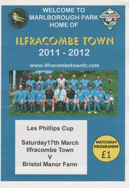 Ilfracombe Town v Bristol Manor Farm 17-Mar-2012