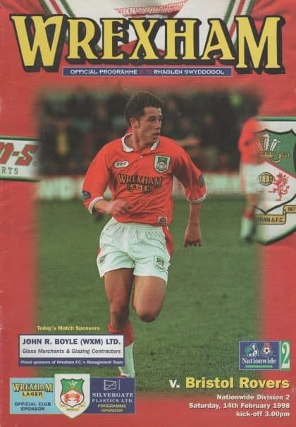 Wrexham v Bristol Rovers 14-Feb-1998