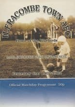 Ilfracombe Town v Cadbury Heath 18-Oct-2003