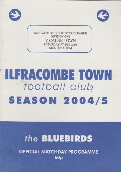 Ilfracombe Town v Calne Town 05-Feb-2005