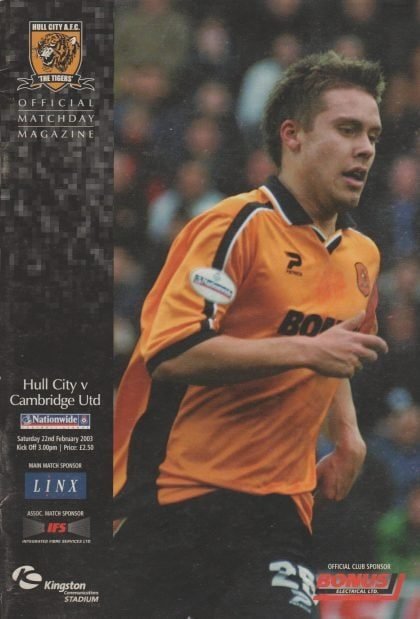 Hull City v Cambridge United 22-Feb-2003