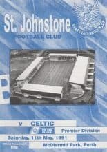 St Johnstone v Glasgow Celtic 11-May-1991