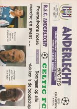 Anderlecht v Glasgow Celtic 21-Oct-2003