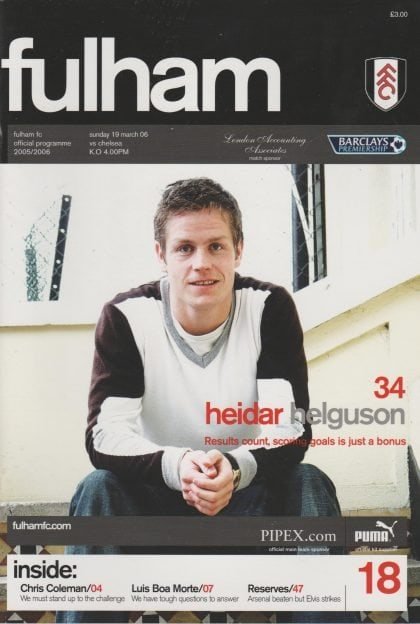 Fulham v Chelsea 19-Mar-2006