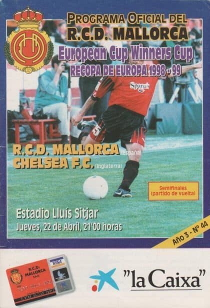 Real Mallorca v Chelsea  22-Apr-1999