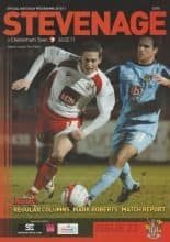 Stevenage v Cheltenham Town  26-Feb-2011