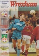 Wrexham v Colchester United 04-Dec-1993