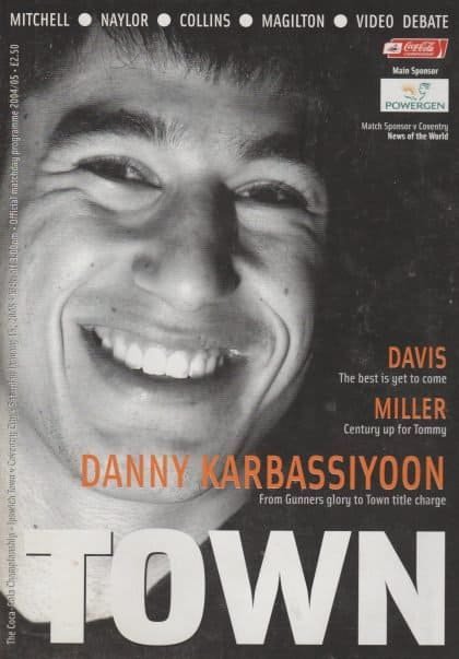 Ipswich Town v Coventry City 15-Jan-2005