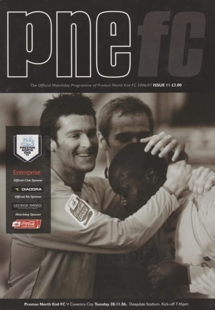 Preston North End v Coventry City 28-Nov-2006