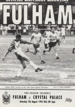 Fulham v Crystal Palace 07-Aug-1993
