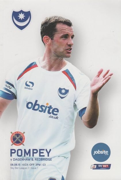 Portsmouth v Dagenham& Redbridge 08-Aug-2015