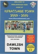 Ilfracombe Town v Dawlish Town 03-Nov-2009