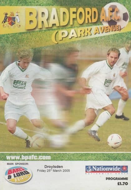 Bradford Park Avenue v Droylsden 25-Mar-2005