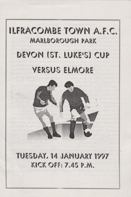 Ilfracombe Town v Elmore  14-Jan-1997