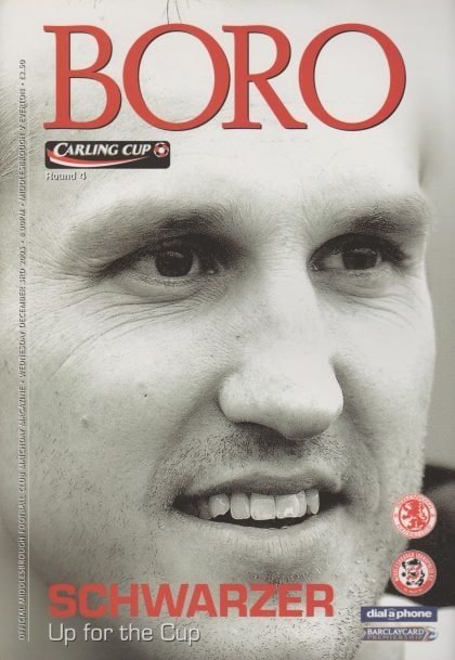 Middlesbrough v Everton 03-Dec-2003