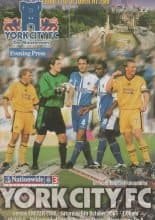 York City v Exeter City 06-Oct-2001