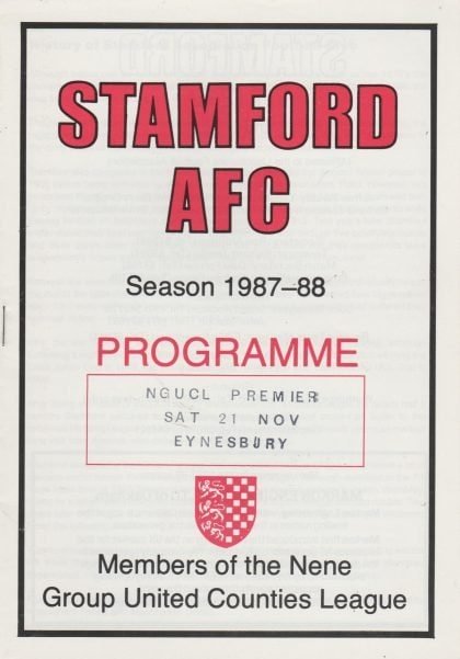 Stamford v Eynesbury 21-Nov-1987