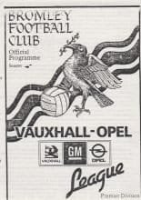 Bromley v Fulham 12-Aug-1987