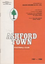 Ashford Town (Middlesex) v Fulham  28-Jul-1987