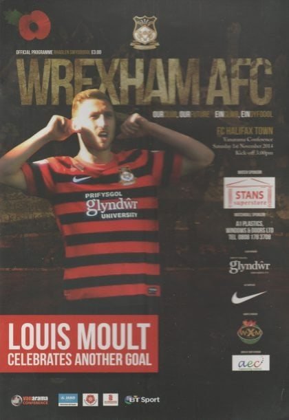 Wrexham v FC Halifax Town 01-Nov-2014